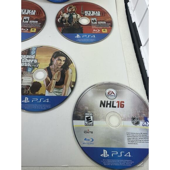 PS4 Playstation 4 Red Dead Redemption 2 Grand Theft Auto V 5 Sims FIFA NHL Games - Picture 3 of 5